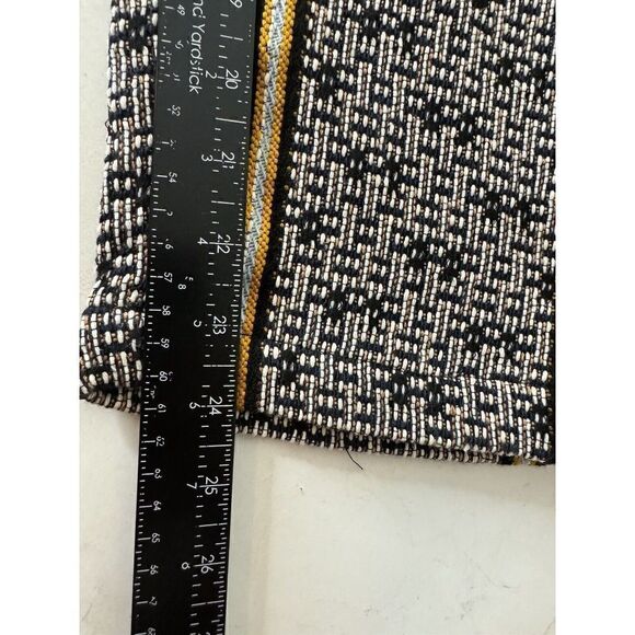 Anthropologie DOLAN Collection Amadi Pants Patterned Pull On Tassels Crop Sz M - Picture 9 of 10